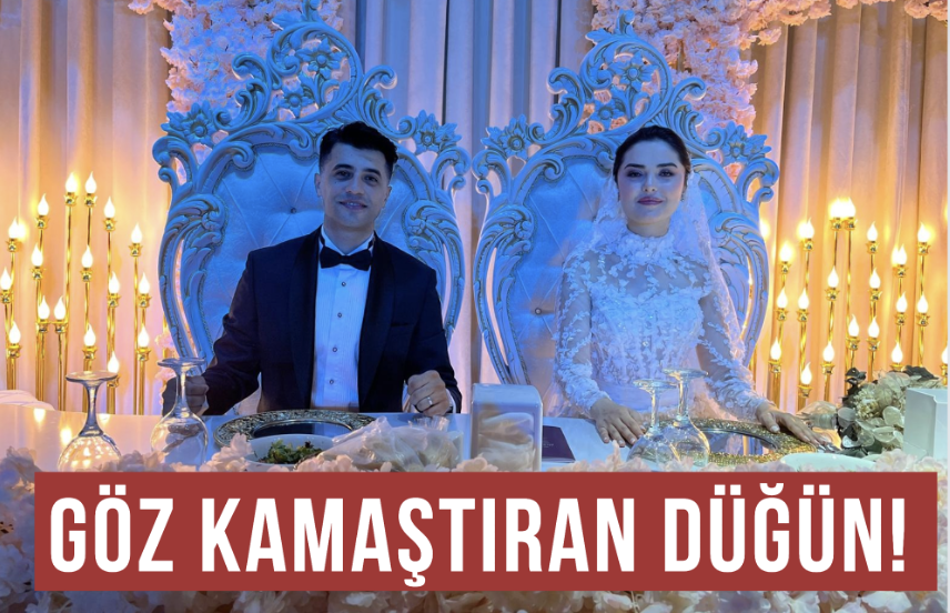 Göz kamaştıran düğün! 