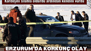 Kardeşini silahla öldürdü ardından kendini vurdu