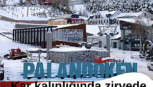 Palandöken kar kalınlığında zirvede