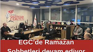 EGC Ramazan Sohbetlerinde İkinci Konuk: AK Parti İl Başkanı İbrahim Küçükoğlu